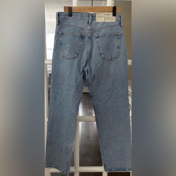 Agolde Women's Straight Leg Jeans - Wyman Low Slung Vintage Straight - Picture 6 of 9